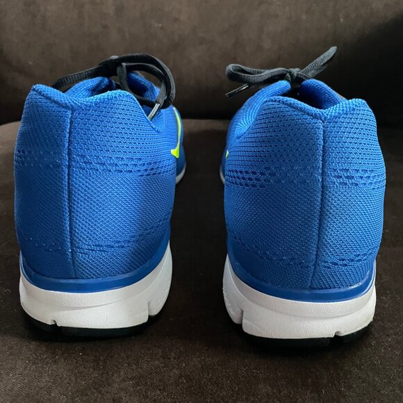 NEW Nike Air Pegasus 30 Running Trainers 2013 Blue Black Volt 599205-405 13 US - Picture 8 of 16